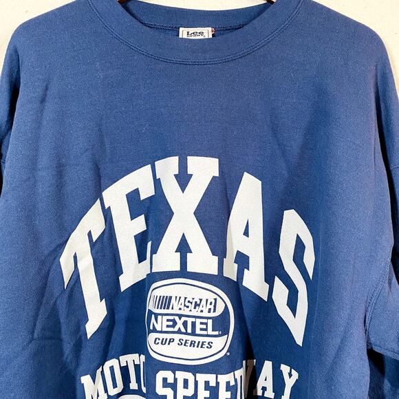 Lee Sport Texas Motor Speedway Season Ticketholder Sweatshirt Blue silver - XL - Picture 3 of 4